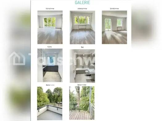 Wohnung zur Miete Tauschwohnung 1.650 € 3 Zimmer 79 m² 3. Geschoss Niendorf Hamburg 20253