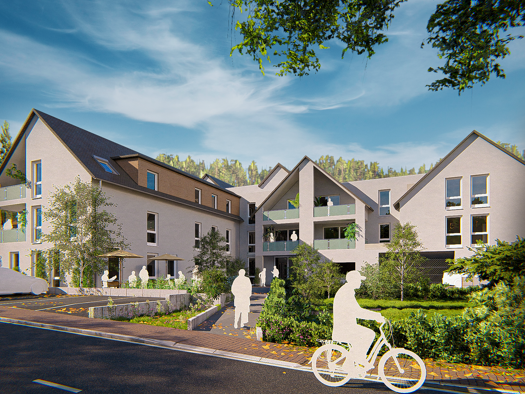 Wohnung zum Kauf - Neubau 195.840 € 1 Zimmer 40,8 m² 2. Geschoss Fischerbach 77716