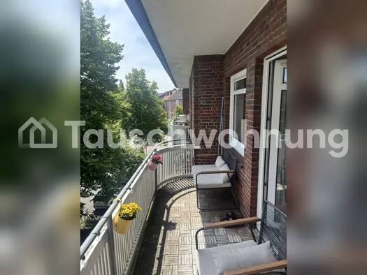 Wohnung zur Miete Tauschwohnung 850 € 3 Zimmer 63 m² 3. Geschoss Alsterdorf Hamburg 22089