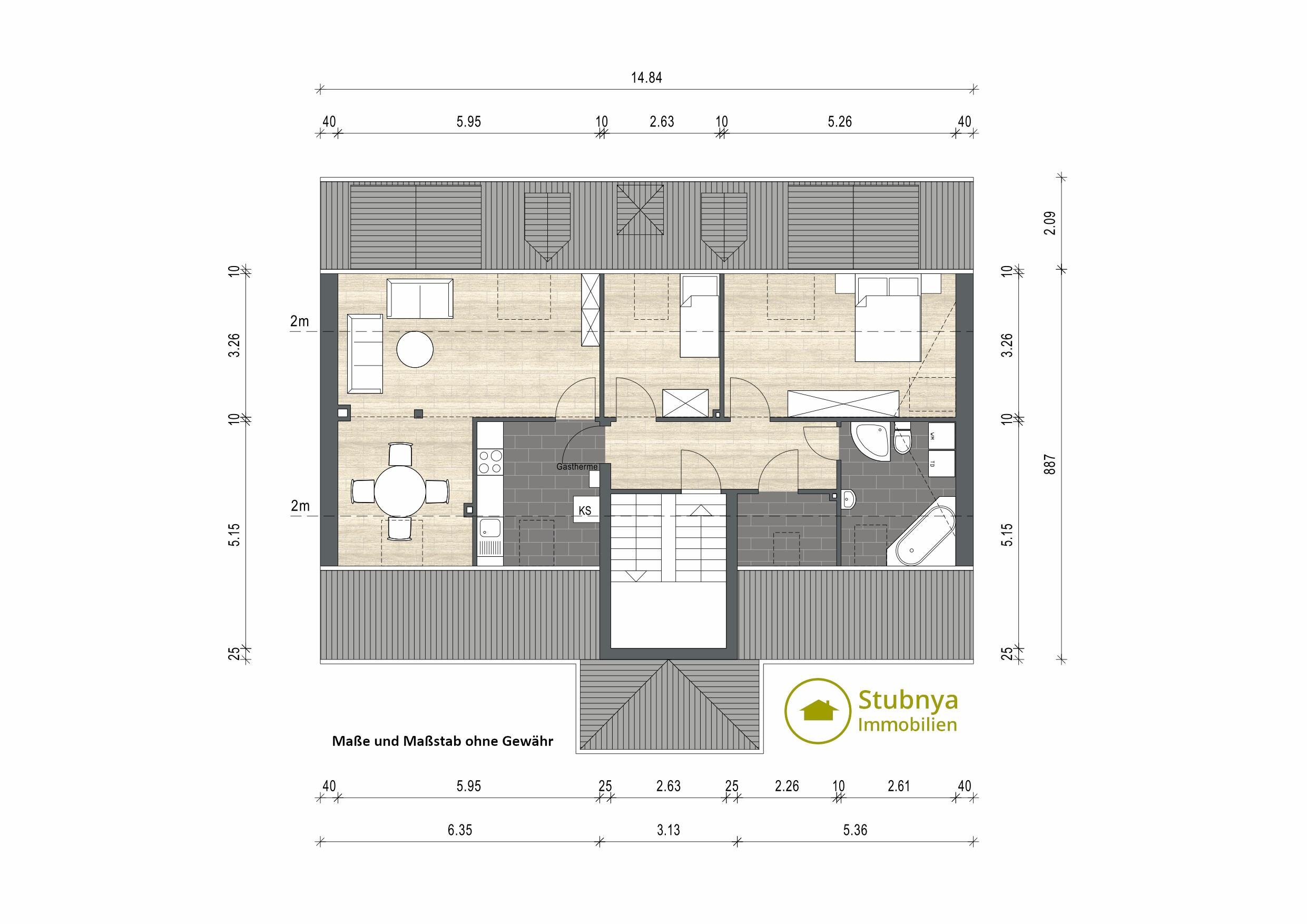 Wohnung zum Kauf 198.000 € 3 Zimmer 67 m²<br/>Wohnfläche Dianastraße Nürnberg 90441