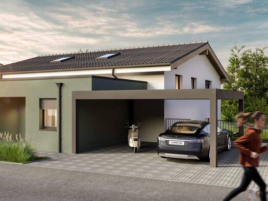 Doppelhaushälfte zum Kauf - Erstbezug provisionsfrei 558.214 € 4 Zimmer 131 m² 444,4 m² Grundstück Weingartenweg Hof am Leithaberge 2451