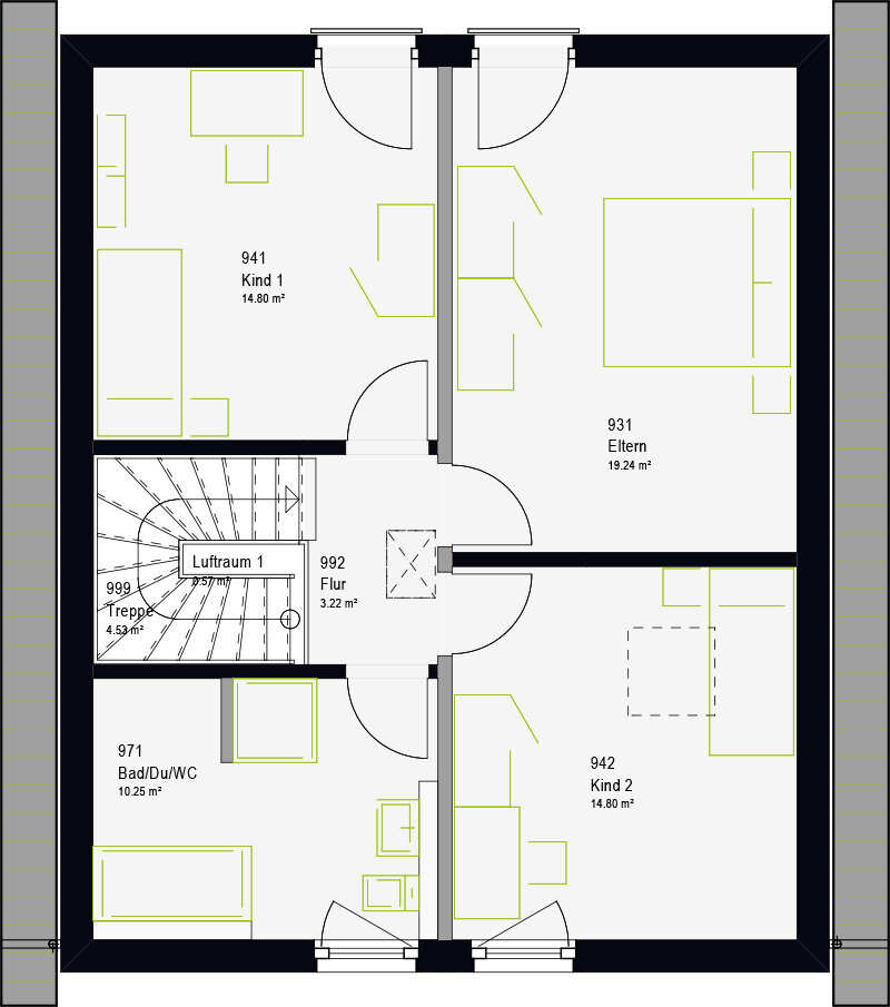 Einfamilienhaus zum Kauf provisionsfrei 635.493 € 4 Zimmer 115 m²<br/>Wohnfläche 660 m²<br/>Grundstück Margetshöchheim 97276