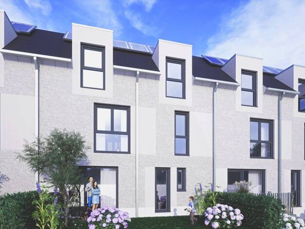 Reihenhaus zum Kauf - Erstbezug provisionsfrei 699.000 € 5 Zimmer 150 m² frei ab 01.05.2027 Backbergstraße Britz Berlin 12359
