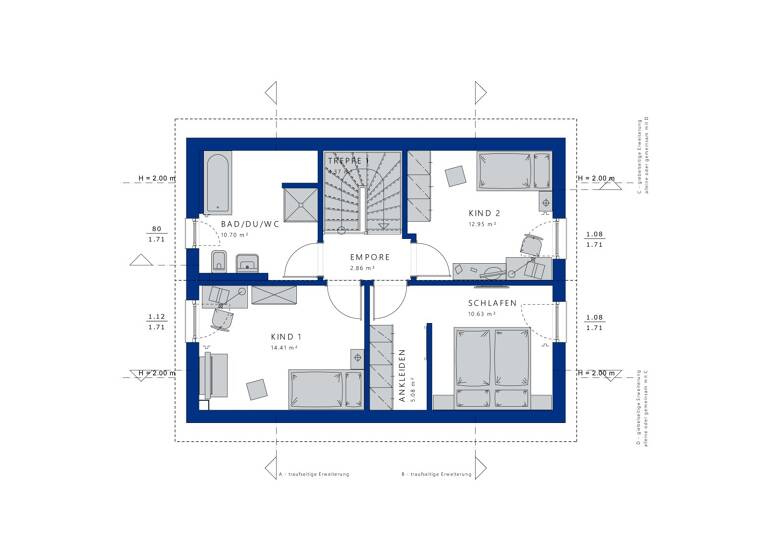 Einfamilienhaus zum Kauf provisionsfrei 472.721 € 5,5 Zimmer 124 m² 475 m² Grundstück Seedorf Dunningen-Seedorf 78655