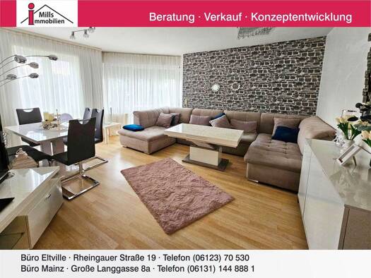 Wohnung zum Kauf 199.000 € 3 Zimmer 75 m² 1. Geschoss Martinsthal Eltville am Rhein 65344