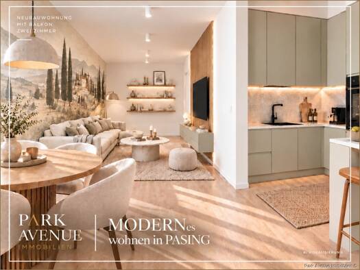 Wohnung zum Kauf - Erstbezug 680.000 € 2 Zimmer 62,2 m² 1. Geschoss Pasing-Obermenzing München 81245