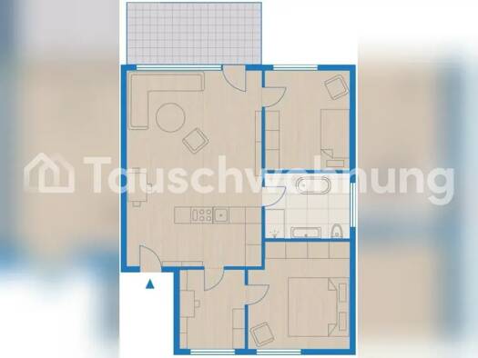 Wohnung zur Miete Tauschwohnung 1.150 € 4 Zimmer 76 m² EG Centrum Münster 48147