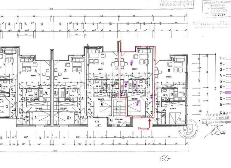 Wohnung zum Kauf 150.000 € 2 Zimmer 61,1 m² Leer Leer (Ostfriesland) 26789