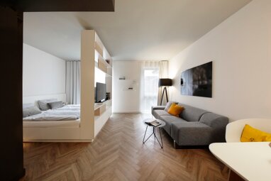 Wohnung zur Miete Wohnen auf Zeit 2.121 € 1 Zimmer 30 m² frei ab 15.10.2024 Walter-Gropius-Straße Alte Heide - Hirschau München 80807