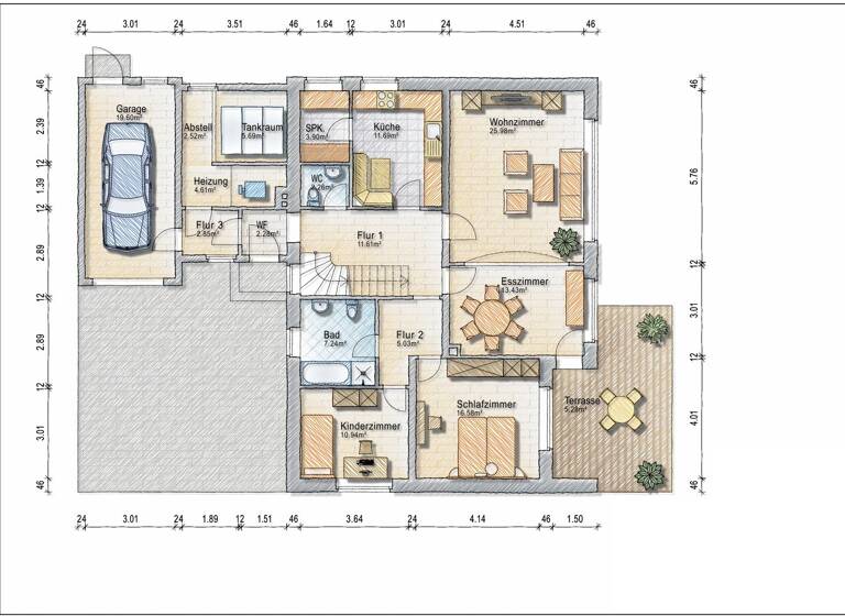 Haus zum Kauf 499.000 € 5 Zimmer 190 m² 1.518 m² Grundstück Radenbeck Thomasburg 21401