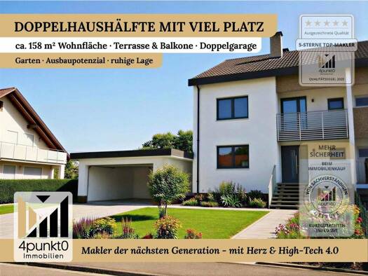 Doppelhaushälfte zum Kauf 289.000 € 7 Zimmer 158,4 m² 780 m² Grundstück frei ab 01.04.2026 Amerbach Wemding / Amerbach 86650