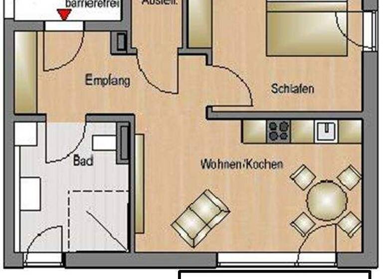 Wohnung zur Miete 1.690 € 2 Zimmer 60 m² 1. Geschoss frei ab sofort Gartenstadtstraße Trudering-Riem München 81825