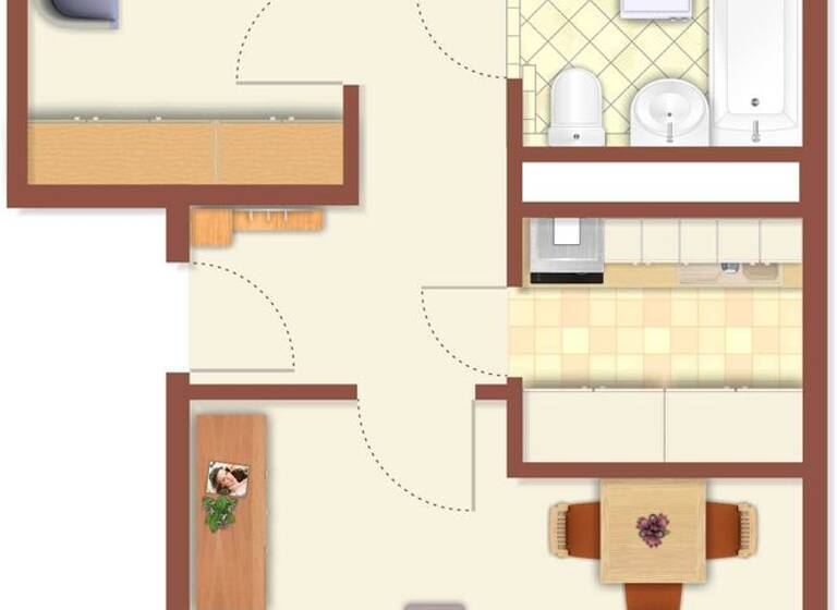 Wohnung zur Miete 346 € 3 Zimmer 62,9 m²<br/>Wohnfläche 4.<br/>Geschoss ab sofort<br/>Verfügbarkeit E.-M.-Arndt-Str. 56 Neustrelitz Neustrelitz 17235