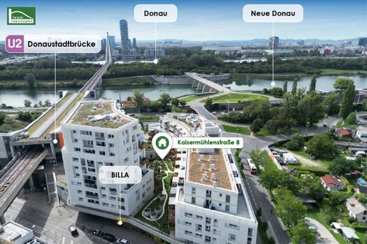 2-Zimmer-Wohnung mit Loggia, 37 m², Donaustadt, Donaustadt