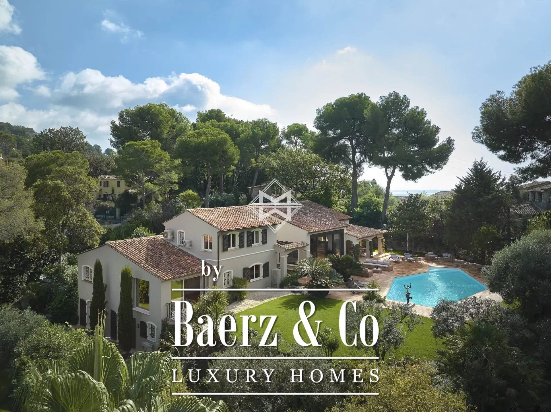 Villa zum Kauf 3.980.000 € 7 Zimmer 430 m²<br/>Wohnfläche 3.586 m²<br/>Grundstück Aubarede-Campelieres mougins 06250