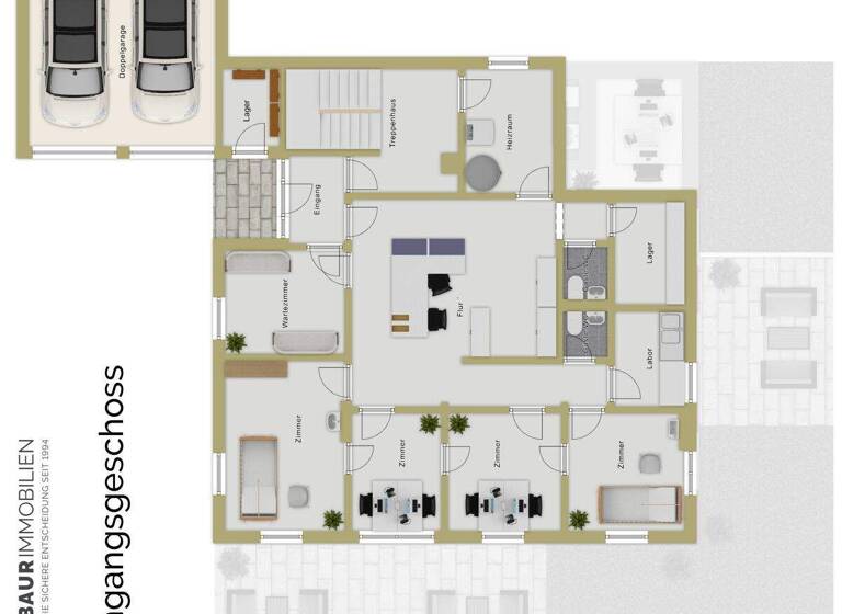 Bürogebäude zum Kauf 845.000 € 12 Zimmer 109 m² Bürofläche Biberach Biberach an der Riß 88400