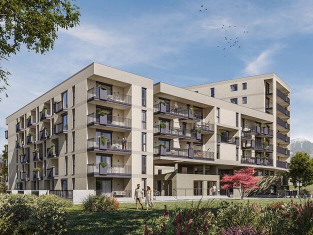 Wohnung zum Kauf - Erstbezug provisionsfrei 655.000 € 3 Zimmer 69,8 m² 3. Geschoss Egerdachstraße Pradl Innsbruck 6020