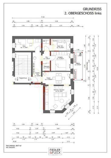 Wohnung zur Miete 777 € 3 Zimmer 90,3 m²<br/>Wohnfläche 2.<br/>Geschoss ab sofort<br/>Verfügbarkeit Friedrich-Naumann-Straße 8 Hilbersdorf 150 Chemnitz 09131