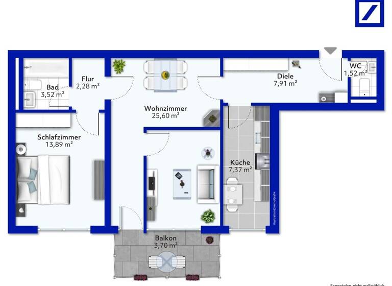 Wohnung zum Kauf 175.000 € 2,5 Zimmer 65,8 m² frei ab sofort Hanau 63454