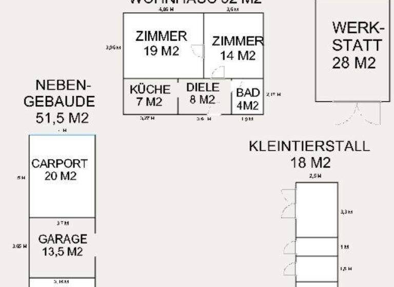 Bauernhaus zum Kauf 69.000 € 2 Zimmer 52 m² 5.755 m² Grundstück Helvécia  6034