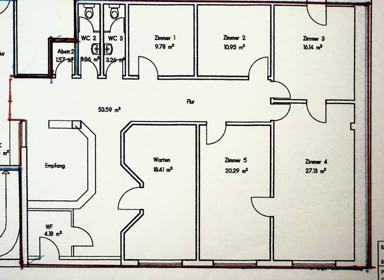 Praxisfläche zur Miete 1.500 € 6 Zimmer 155 m² Bürofläche Alstätte Ahaus 48683