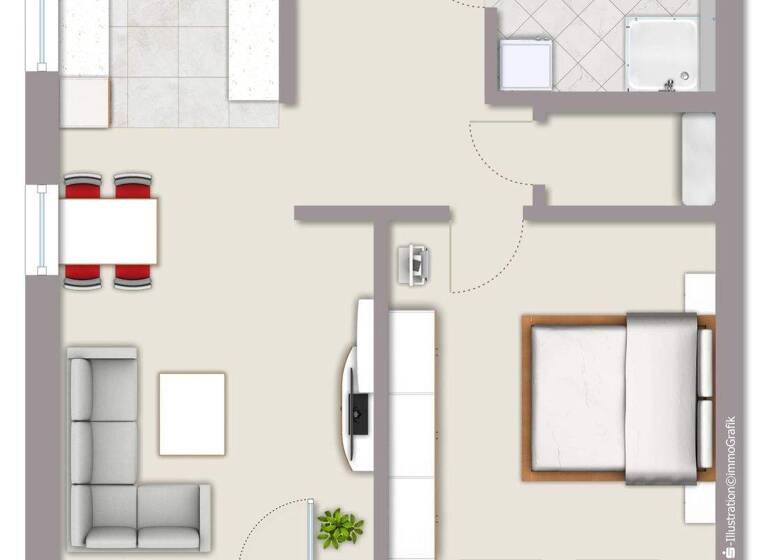 Wohnung zum Kauf provisionsfrei 242.900 € 2 Zimmer 65,1 m² Niederwald Kirchhain 35274