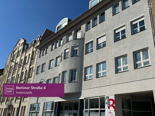 Bürofläche zur Miete 6,90 € 2 Zimmer 50,7 m² Bürofläche Berliner Straße 4 Am Wasserturm Halle 06112