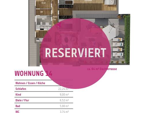 Penthouse zum Kauf - Erstbezug 850.000 € 3 Zimmer 122 m² 2 Geschosse frei ab 01.12.2026 Möhrendorfer Straße 44 Alterlangen Erlangen 91056