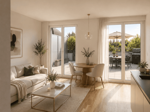 Wohnung zur Miete 1.070 € 2 Zimmer 59,3 m² 3. Geschoss frei ab 01.10.2026 Seeweg 27 Dornstadt Dornstadt 89160