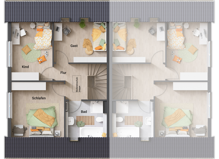 Doppelhaushälfte zum Kauf provisionsfrei 258.250 € 4 Zimmer 116 m² Oelde 59302