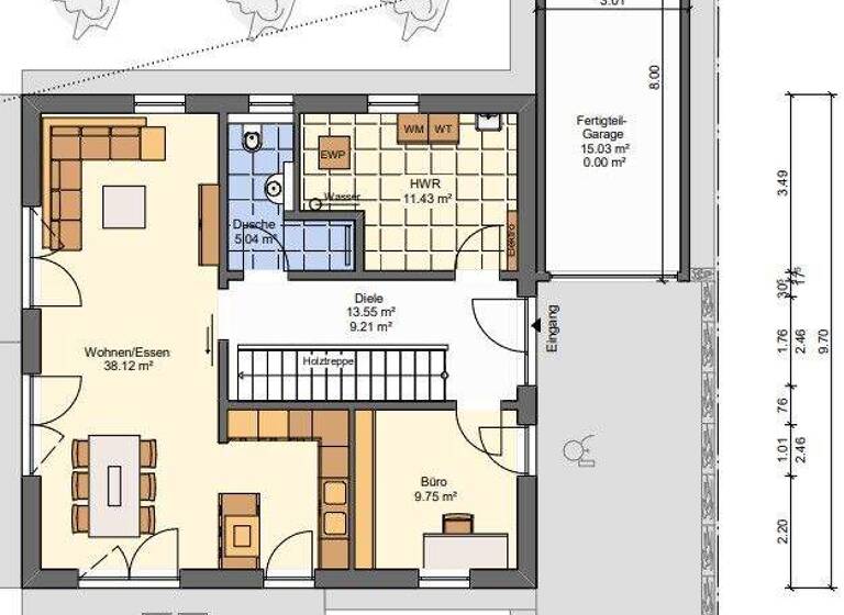 Einfamilienhaus zum Kauf 499.050 € 6 Zimmer 147 m² 660 m² Grundstück Hasborn 54533
