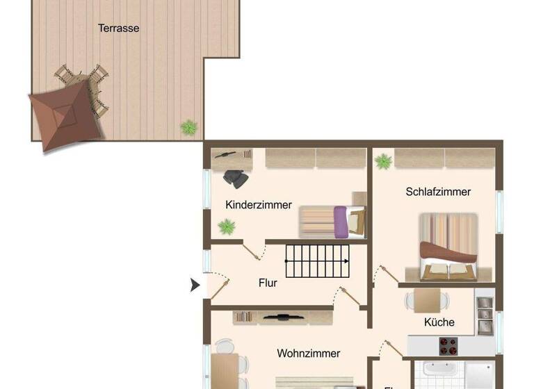 Einfamilienhaus zum Kauf provisionsfrei 349.000 € 5 Zimmer 154 m² 894 m² Grundstück Dickenberg Ibbenbüren 49479