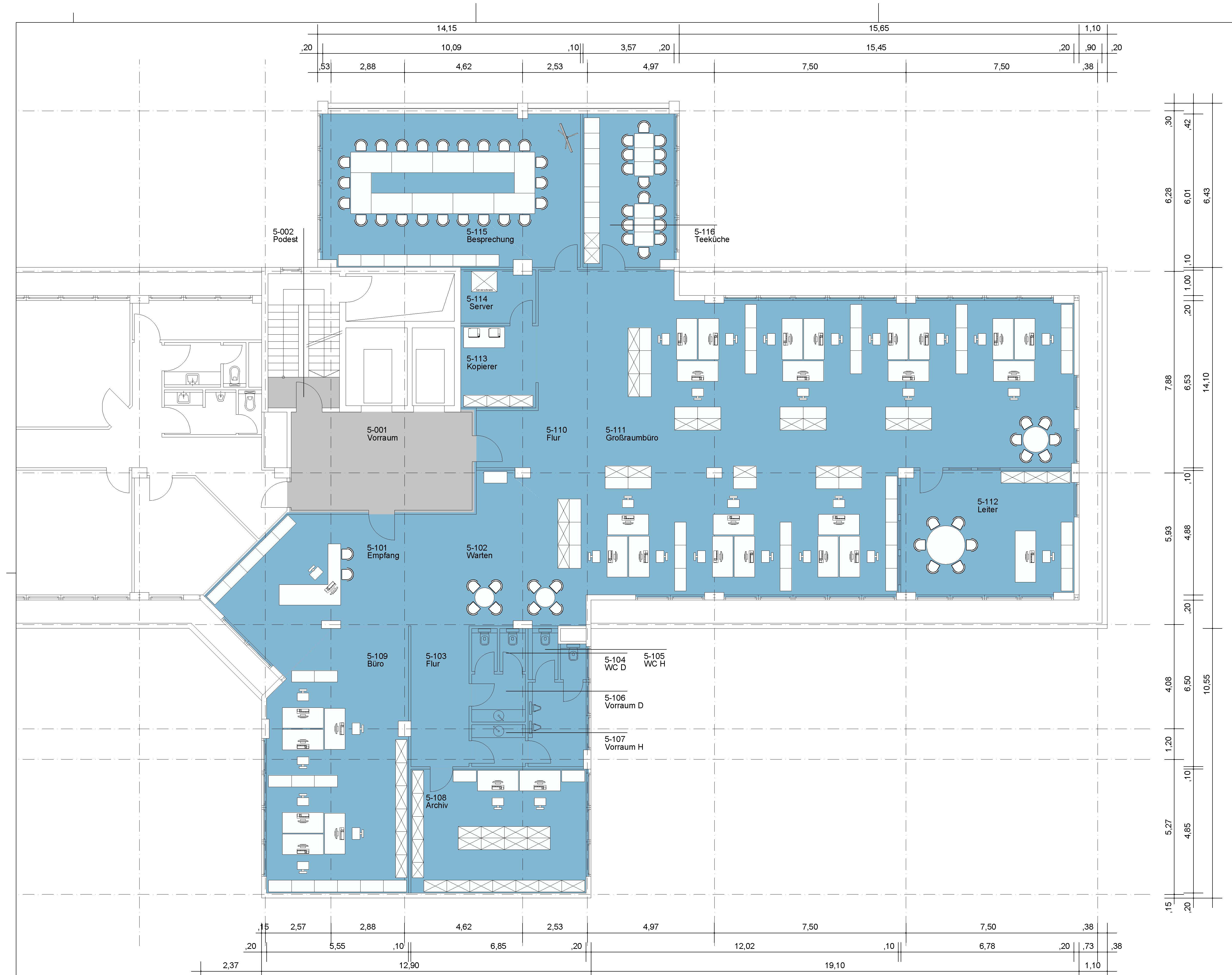 Bürofläche zur Miete provisionsfrei 11 € 897 m²<br/>Bürofläche ab 334 m²<br/>Teilbarkeit Langwasser - Nordost Nürnberg 90471