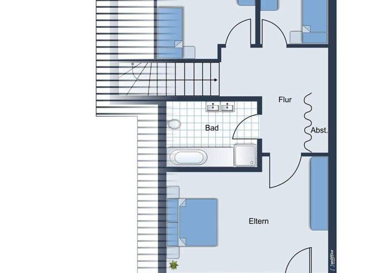 Doppelhaushälfte zum Kauf 249.500 € 4 Zimmer 107 m² 380 m² Grundstück Haxtum Aurich 26605