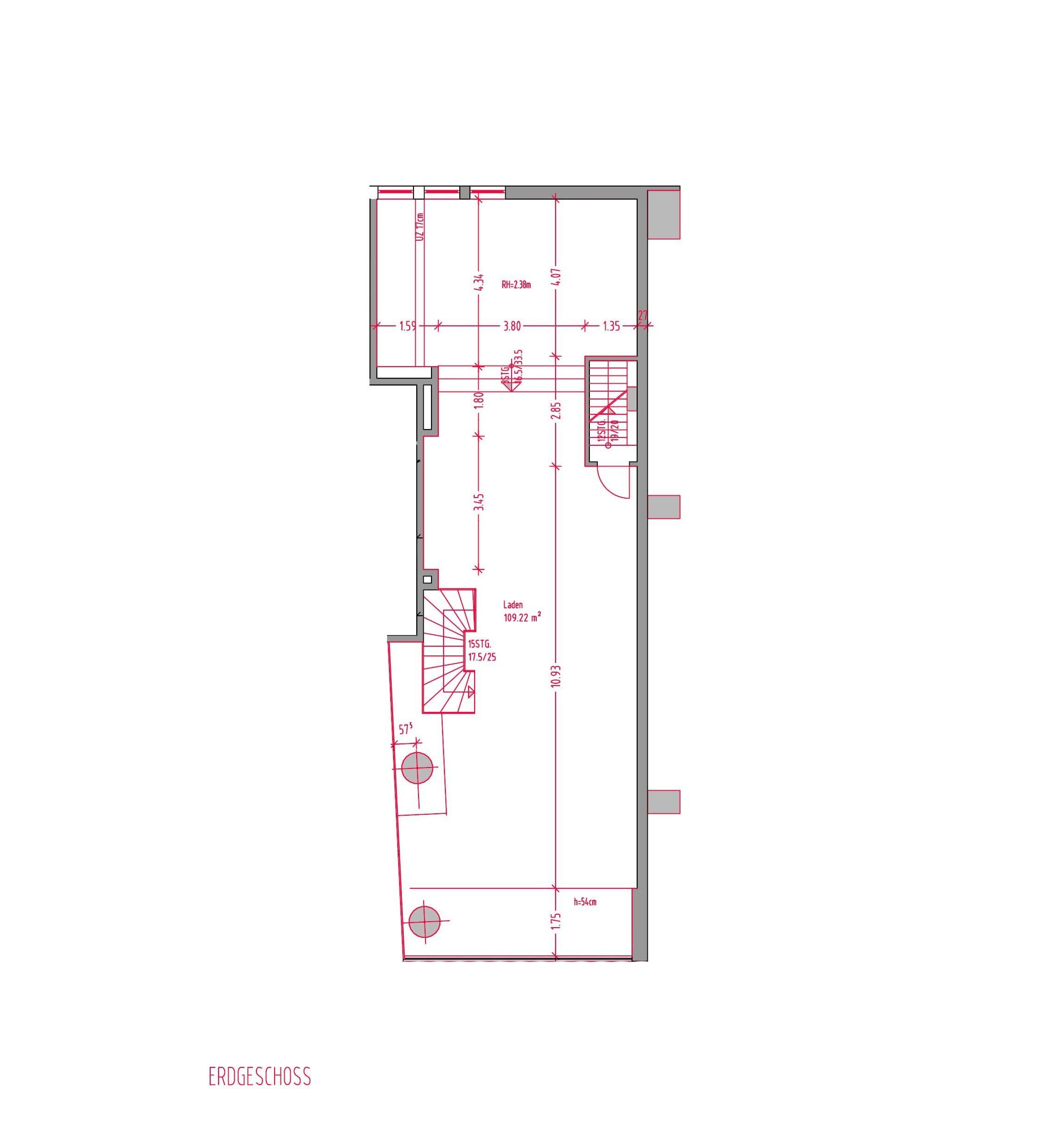 Verkaufsfläche zur Miete 2.990 € 109,2 m²<br/>Verkaufsfläche ab 230 m²<br/>Teilbarkeit Altstadt Bremen 28195