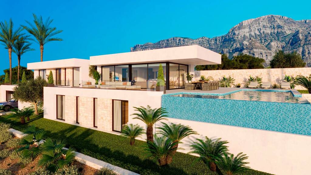 Villa zum Kauf - Erstbezug provisionsfrei 1.860.000 € 5 Zimmer 322 m² 1.600 m² Grundstück Dénia 03700
