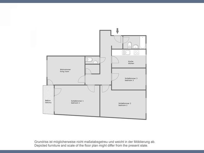 Wohnung zur Miete Wohnen auf Zeit 2.980 € 4 Zimmer 103 m²<br/>Wohnfläche Dom Pedro München 80637