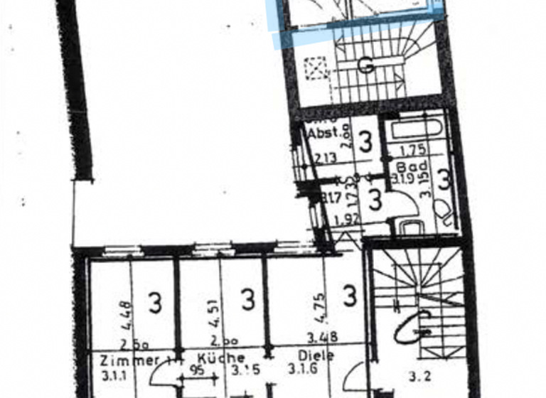 Terrassenwohnung zum Kauf 198.900 € 2 Zimmer 51 m² Bamberg 96052