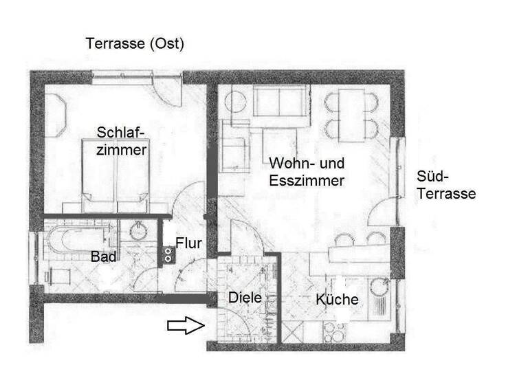Wohnung zum Kauf 690.000 € 3 Zimmer 95 m² EG Nieblum 25938