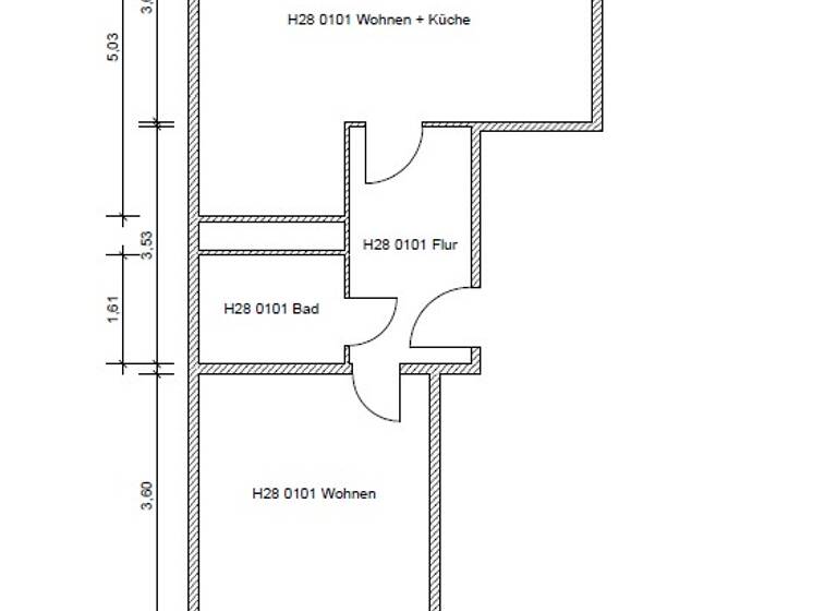 Wohnung zur Miete 399 € 2 Zimmer 48,7 m²<br/>Wohnfläche 1.<br/>Geschoss 01.07.2025<br/>Verfügbarkeit Häuerstr. 28 Senftenberg Senftenberg 01968