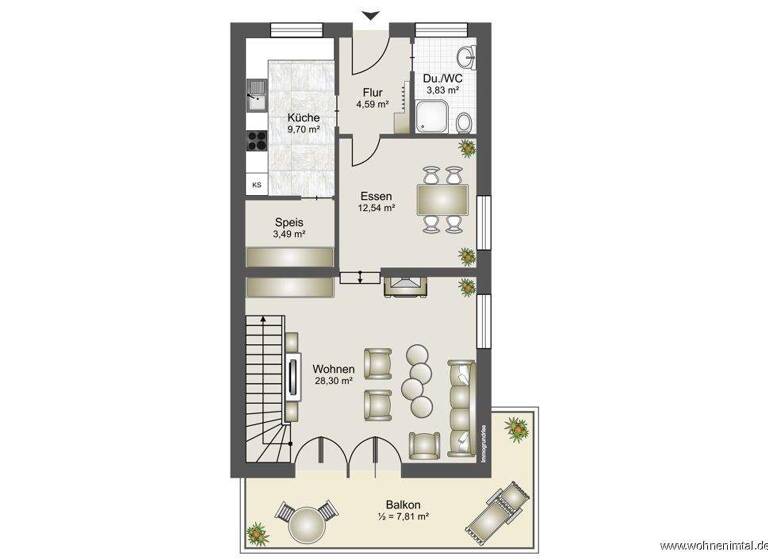 Wohnung zum Kauf 1.790.000 € 4 Zimmer 140 m² Tegernsee 83684