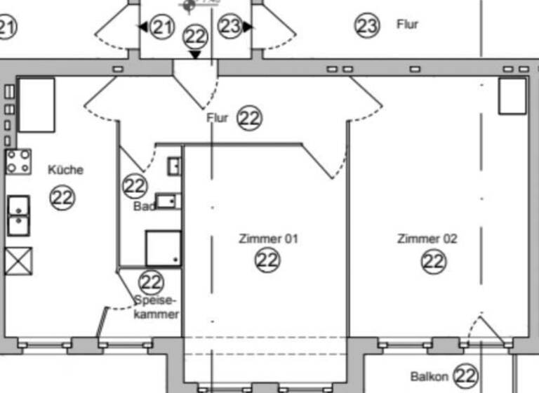 Wohnung zum Kauf 196.342 € 2 Zimmer 64,4 m²<br/>Wohnfläche 2.<br/>Geschoss Weißensee Berlin 13088