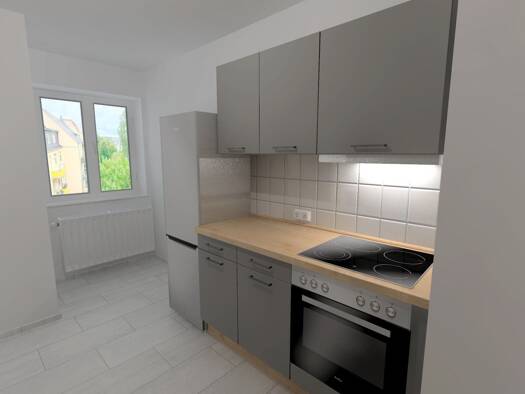 Wohnung zur Miete 369 € 2 Zimmer 65 m² 3. Geschoss Erich-Mühsam-Straße 18 Kaßberg Chemnitz 09112