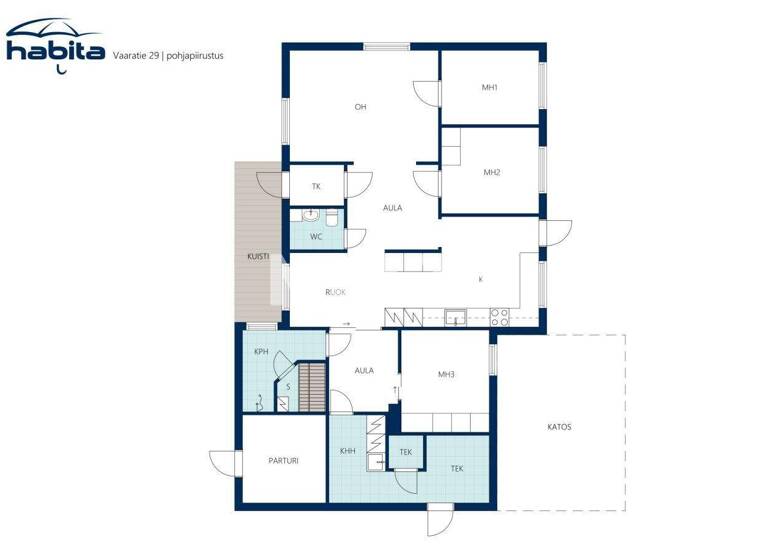 Einfamilienhaus zum Kauf 129.000 € 4 Zimmer 121 m² 1.587 m² Grundstück Vaaratie 29 Pello 95700