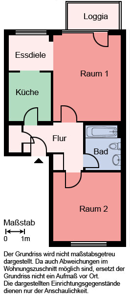 Wohnung zur Miete nur mit Wohnberechtigungsschein 279 € 2 Zimmer 56,5 m²<br/>Wohnfläche 2.<br/>Geschoss Louise-Schröder-Straße 33 a Fley / Helfe Hagen 58099