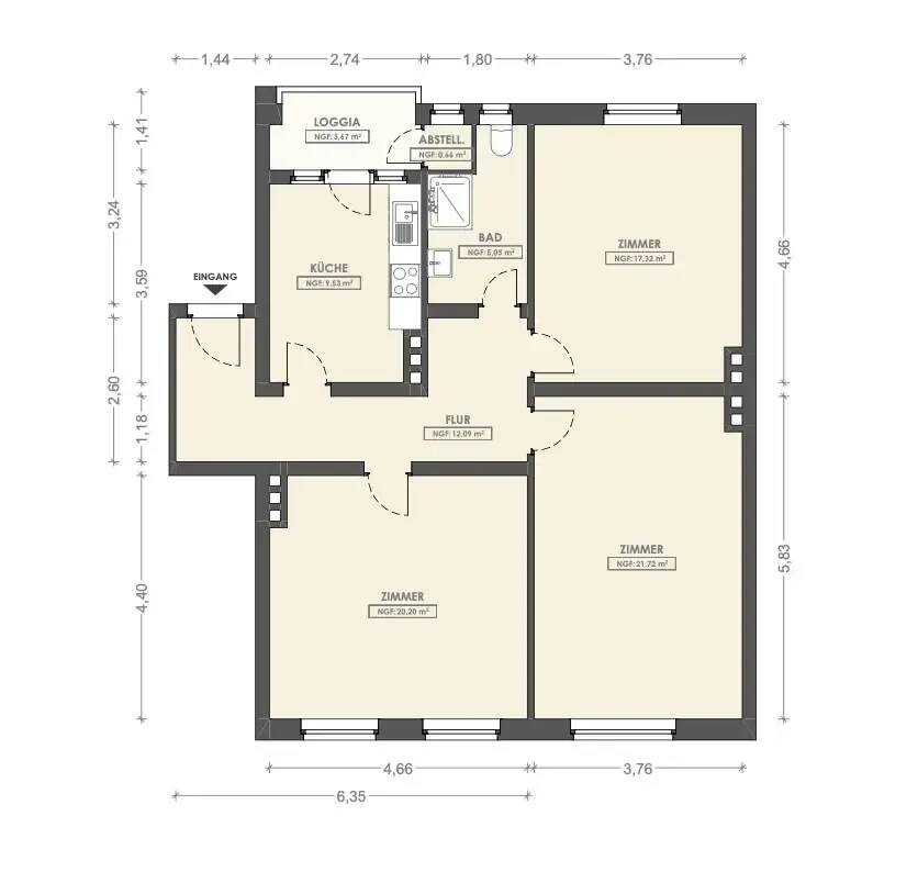 Ihr Traum vom Eigenheim – Dohmeyers Weg 34, 30625 Hannover – Bild 1 von 16