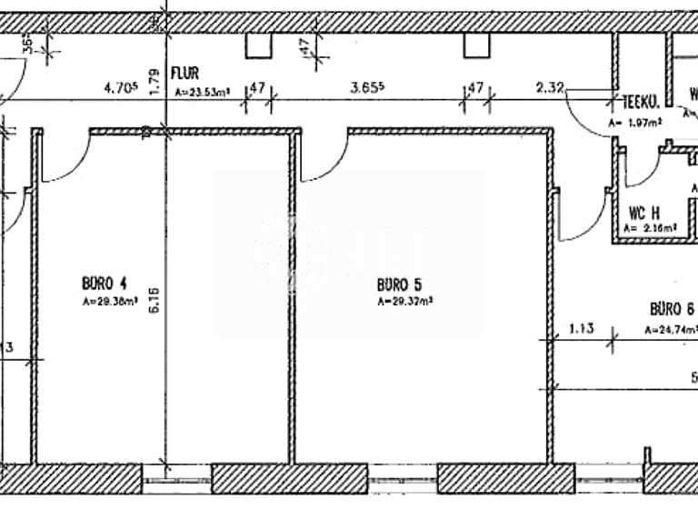 Bürofläche zur Miete provisionsfrei 15 € 260 m²<br/>Bürofläche Altstadt Düsseldorf 40213