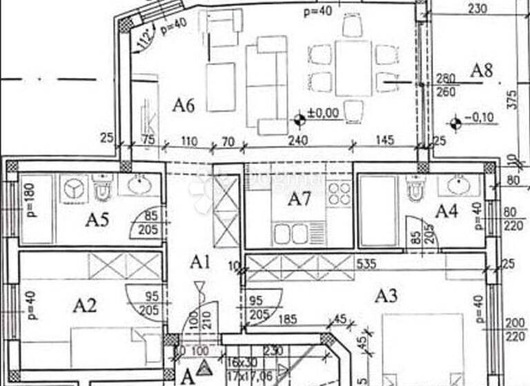 Wohnung zum Kauf 3 Zimmer 68 m² Liznjan
