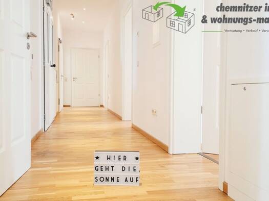 Wohnung zur Miete 845 € 5 Zimmer 153,4 m² 1. Geschoss frei ab sofort Markusstraße 40 Sonnenberg Chemnitz / Sonnenberg 09130
