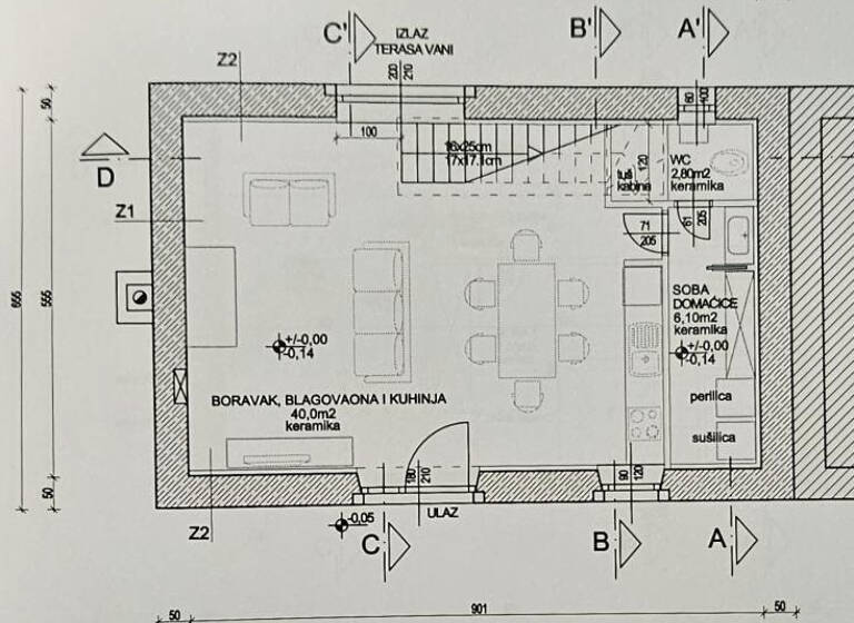 Einfamilienhaus zum Kauf 135.000 € 125 m² 488 m² Grundstück Dubrava kod Sibenika 22000
